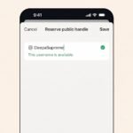 whatsapp user name feature