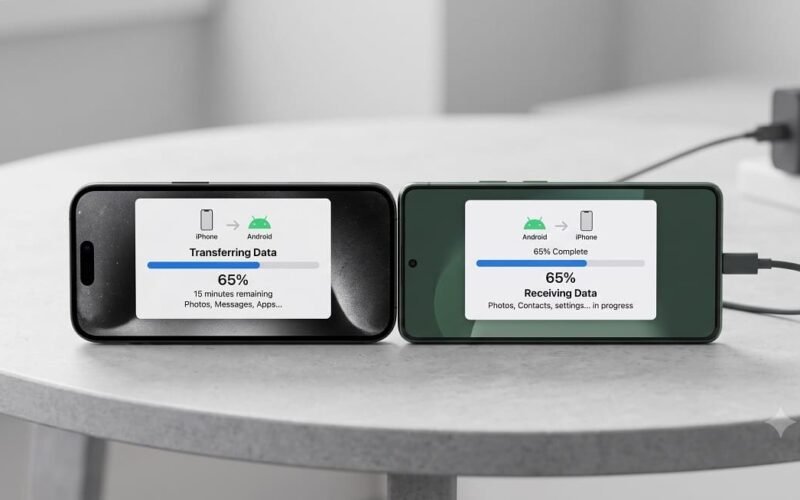 iPhone to Android Data Transfer Built Into Android 17