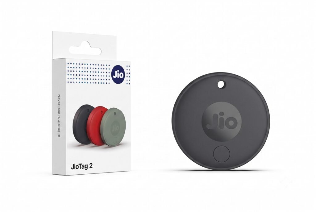 JioTag 2 Launched in India With Google Find Hub and Apple Find My Support: Price, Features, and Setup Jio_Tag2