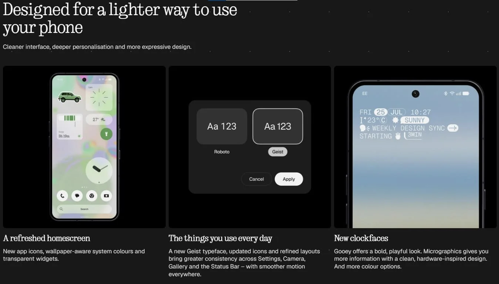 Nothing OS 5.0 Feature