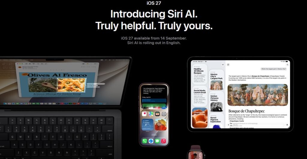iOS 27 Release Date Confirmed: Eligible iPhones Get Update September 14 Apple_iOS_27