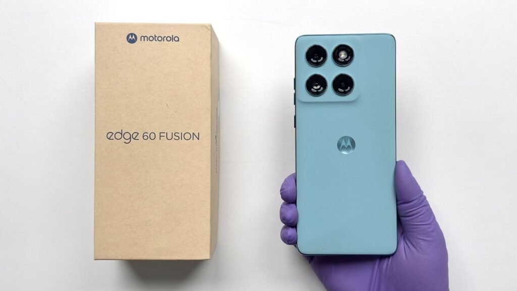 Motorola Edge 60 Fusion Starts Receiving Android 17 Update in India motorola edge 60 fusion